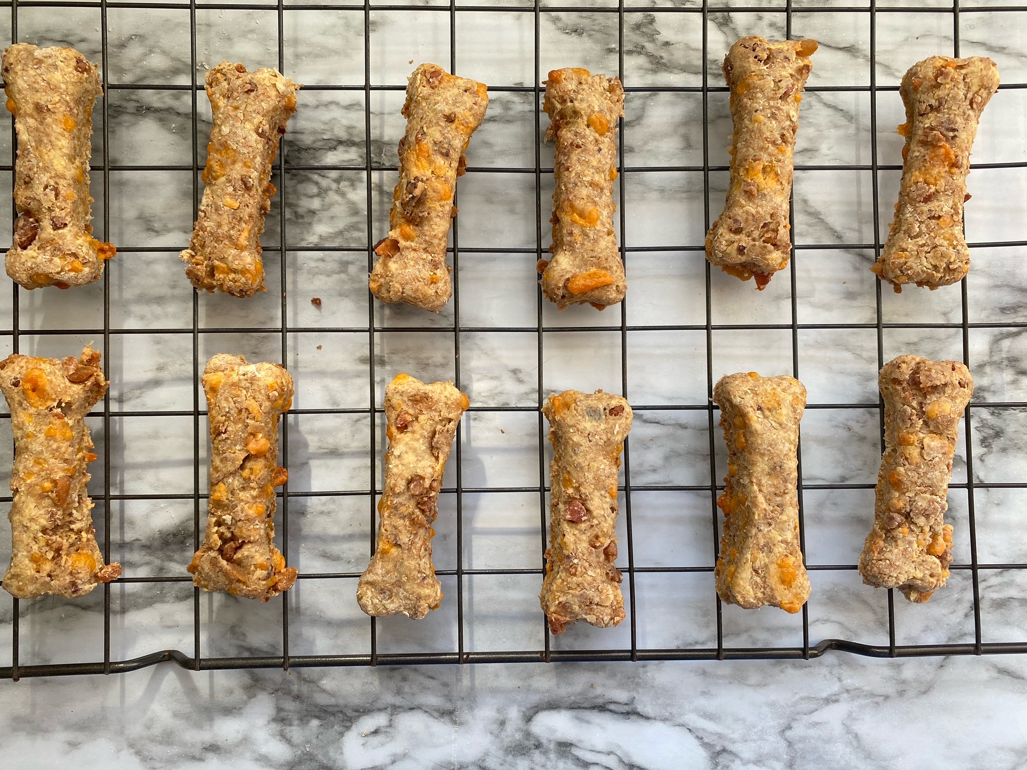 Cheese and clearance bacon dog treats